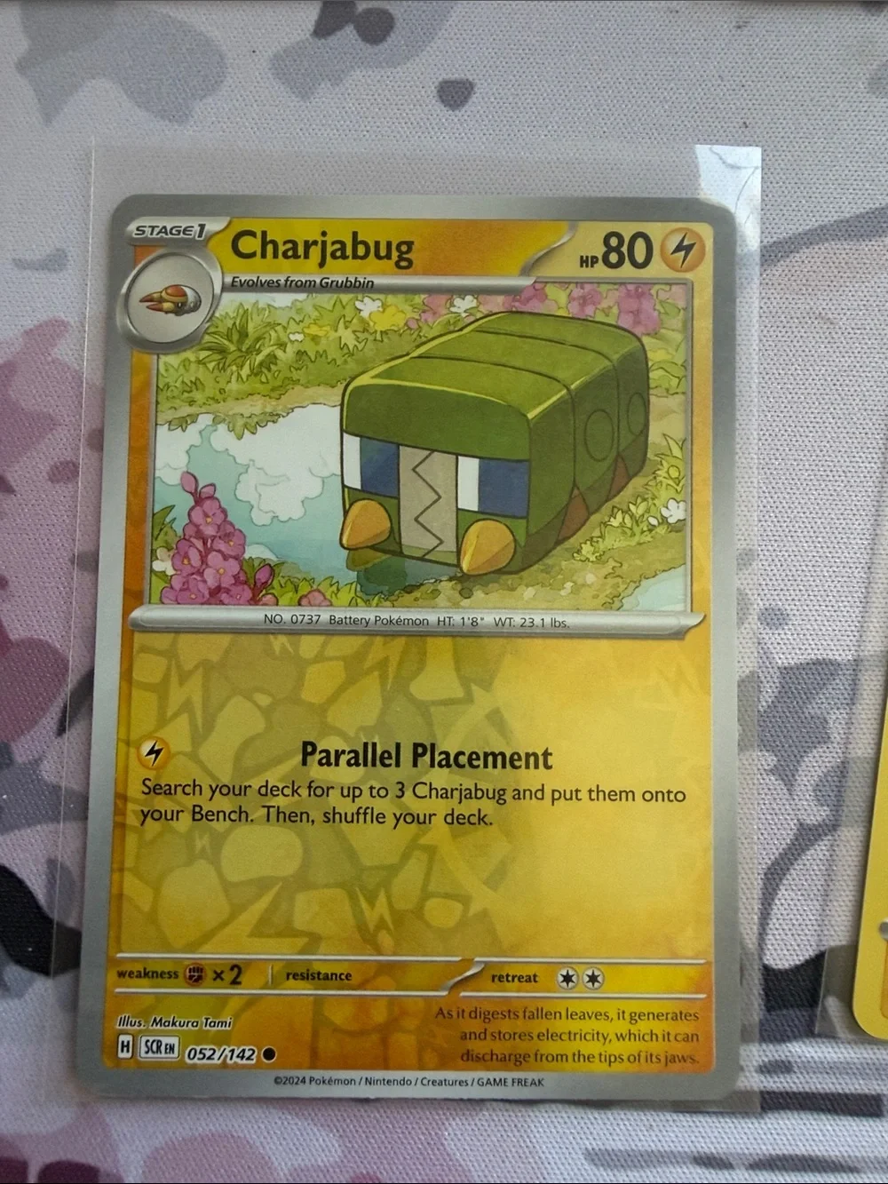 Grubbin Charjabug & Vikavolt Evolution Lot | Radiant Reverse Holo Pokémon ✨5/$25